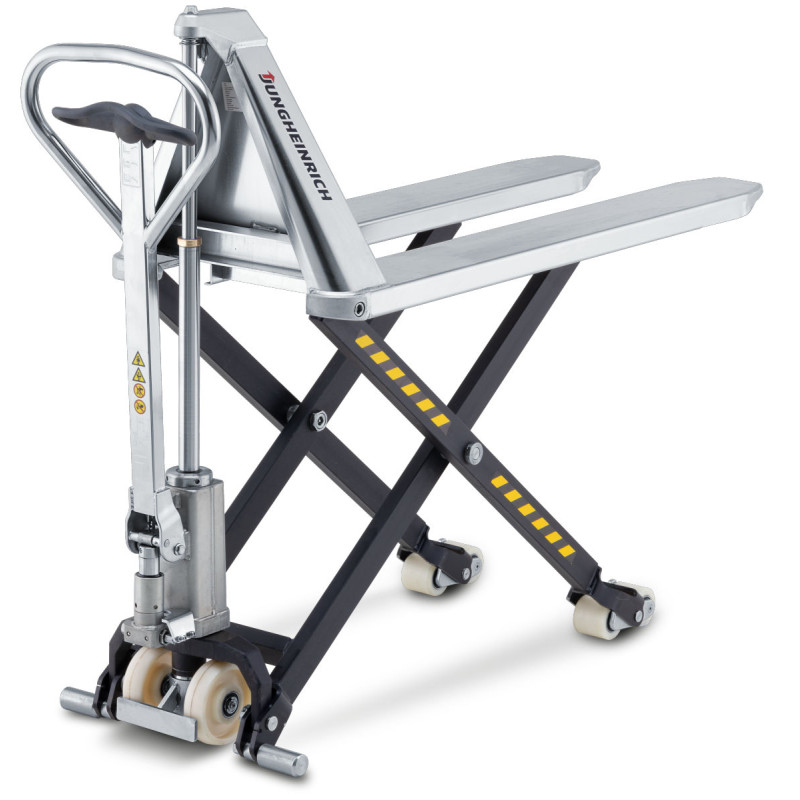 Ruostumaton saksinostovaunu 1500 kg | Jungheinrich Shop