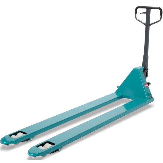 Kestävä pumppukärry pitkillä 2000 mm haarukoilla | Jungheinrich Shop