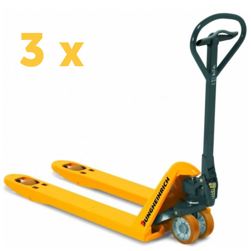 Jungheinrich pumppukärry pakettitarjous 3 kpl | Jungheinrich Shop