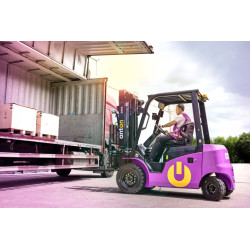 2-tonninen sähkövastapainotrukki hytillä | AntOn by Jungheinrich