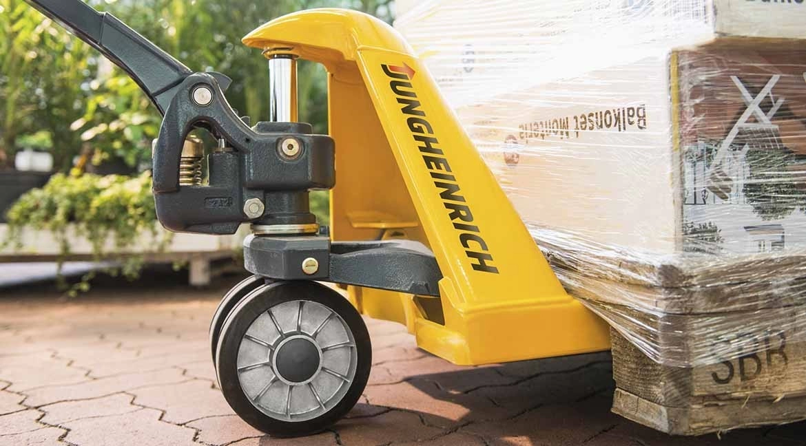 Jungheinrich haarukkavaunut eli pumppukärryt